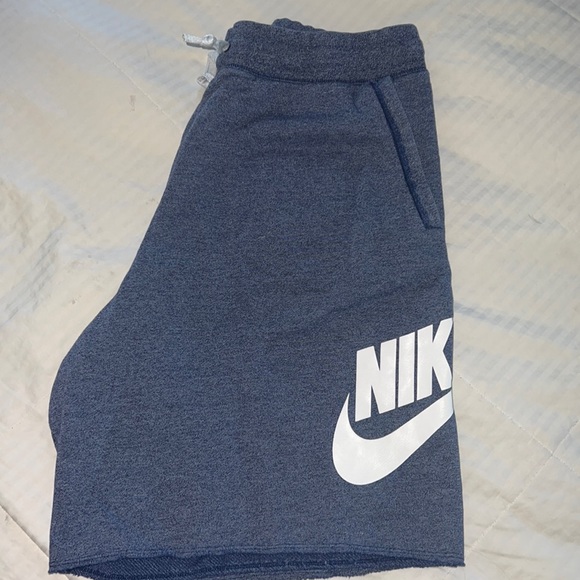 Nike Other - Mens Nike Drawstring Heather Blue Comfy Shorts XXL
